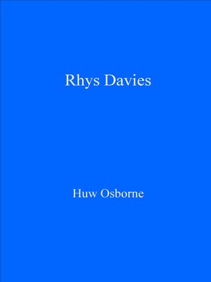 cover image of Rhys Davies